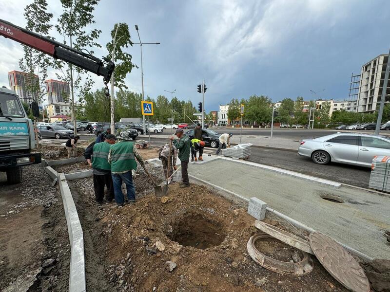 В Астане появится еще одно пешеходное пространство