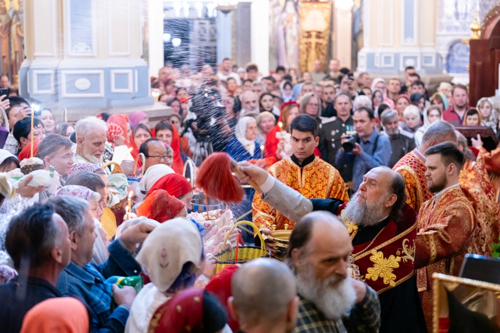 Празднование Пасхи в Алматы 2024