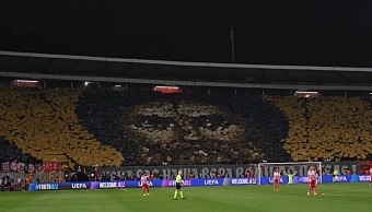 УЕФА оштрафовала сербскую команду за баннер с ликом святого 