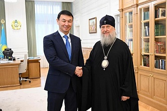 Митрополит Александр встретился с акимом Алматы 