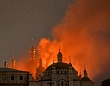 Пожар произошел в Киево-Печерской лавре 