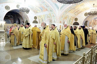 Литургия на тюркских языках прошла в главном храме России 