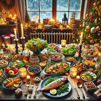 Топ-10 постных рецептов к новогоднему столу