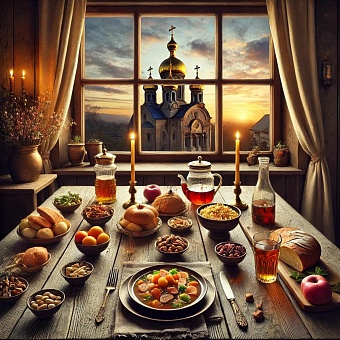 Великий пост 2025: календарь питания по дням