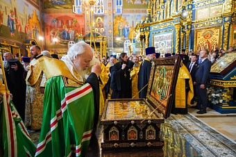 Проповедь Патриарха Кирилла: «Да хранит Господь землю Казахстанскую» 